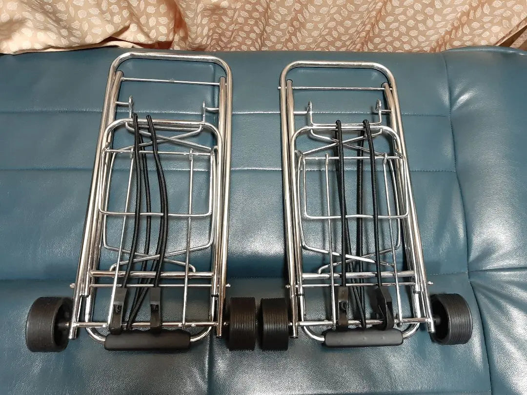 Two folding carry carts (one string has a problem)