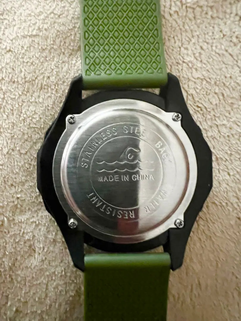 Time Sale Fashionable Waterproof Watch Green