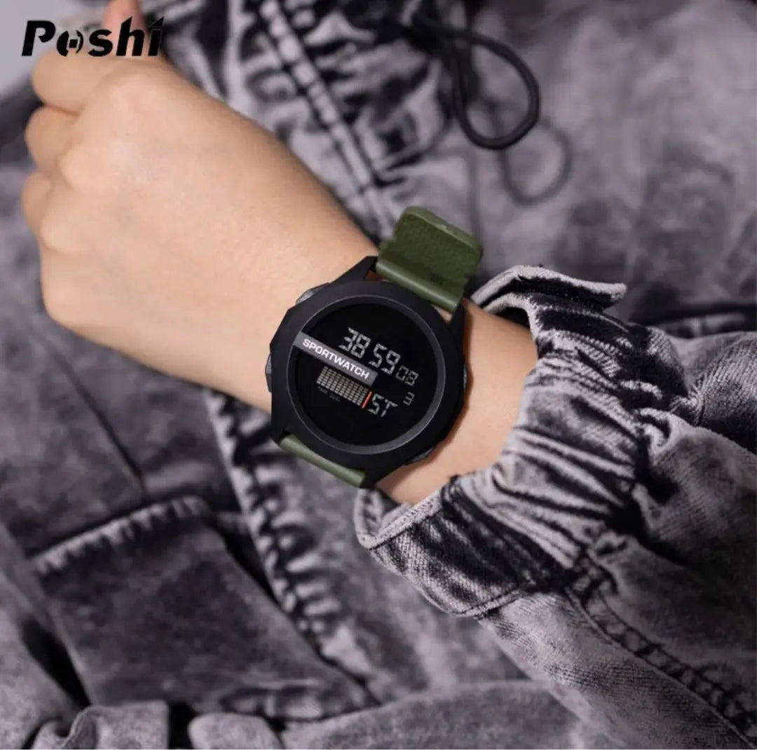 Time Sale Fashionable Waterproof Watch Green