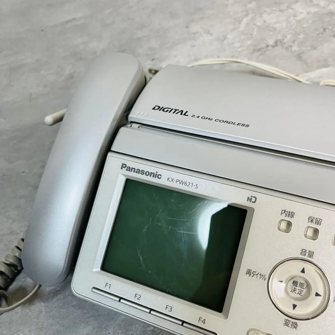 [With handset] Panasonic Telephone with Fax KX-PW621 Otaku | 【子機付き】panasonic FAX付電話機 KX-PW621 おたっくす