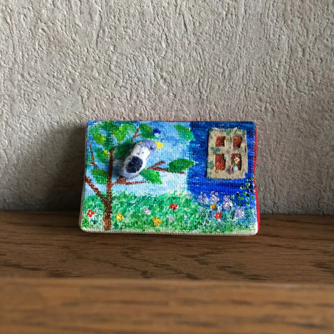 Mini canvas / garden birds