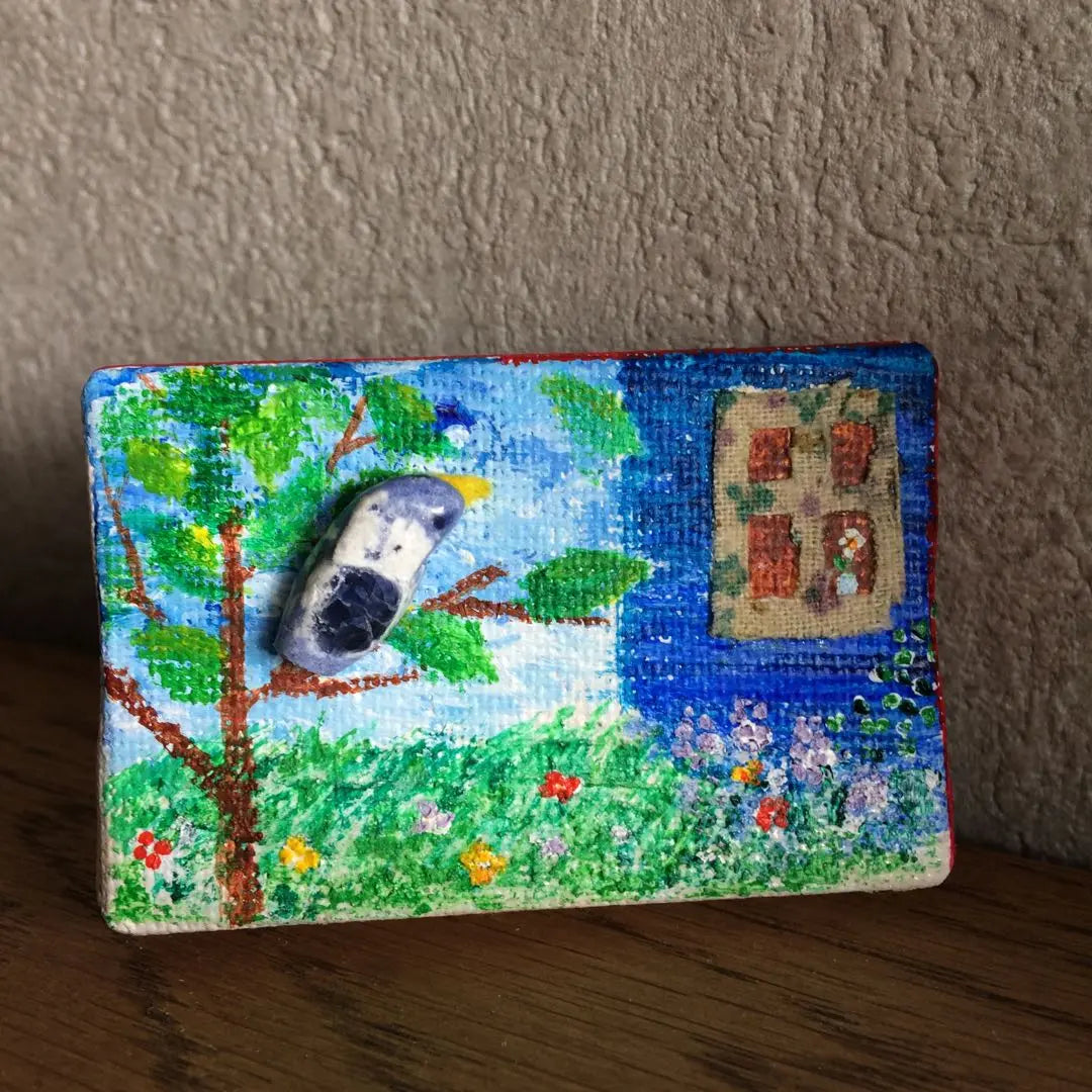 Mini canvas / garden birds