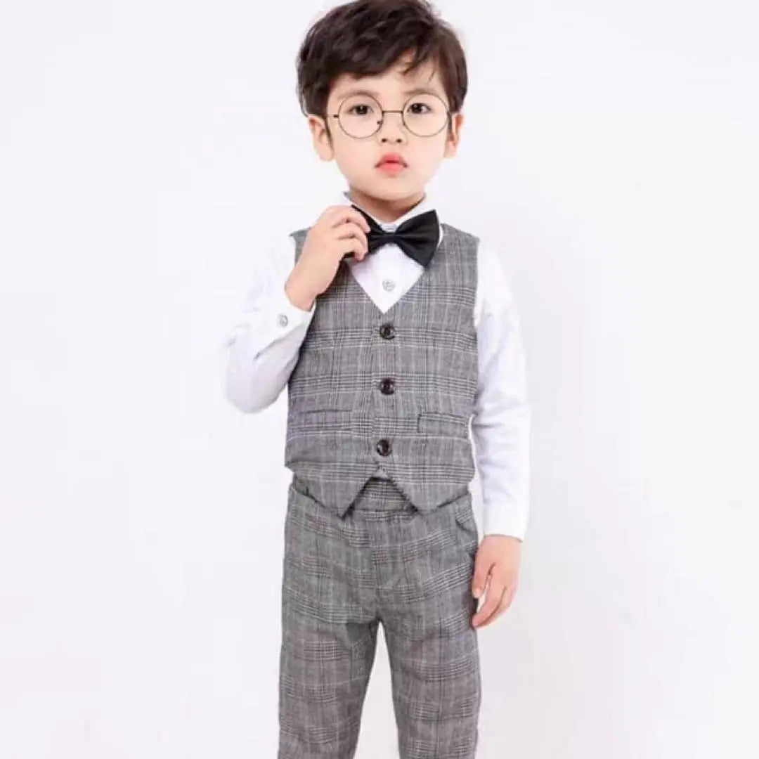 ☆ Formal 4 -piece set White ☆ 100 suit wedding birthday | ☆ フォーマル 4点セット ホワイト ☆ 100 スーツ 結婚式 誕生日 七五三