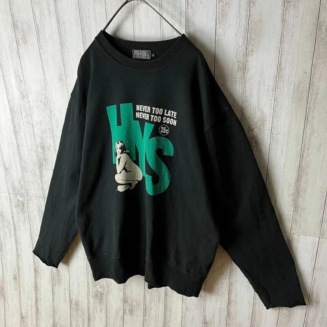 [Rare, sold out immediately] Hysteric Glamour ☆ Hiss Girl Sweatshirt / 1156