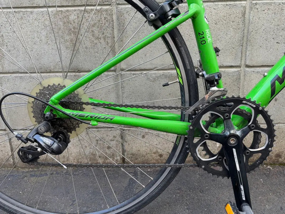 Bicicleta de carretera ecológica Merida RIDE210, entrega a Hiroshima