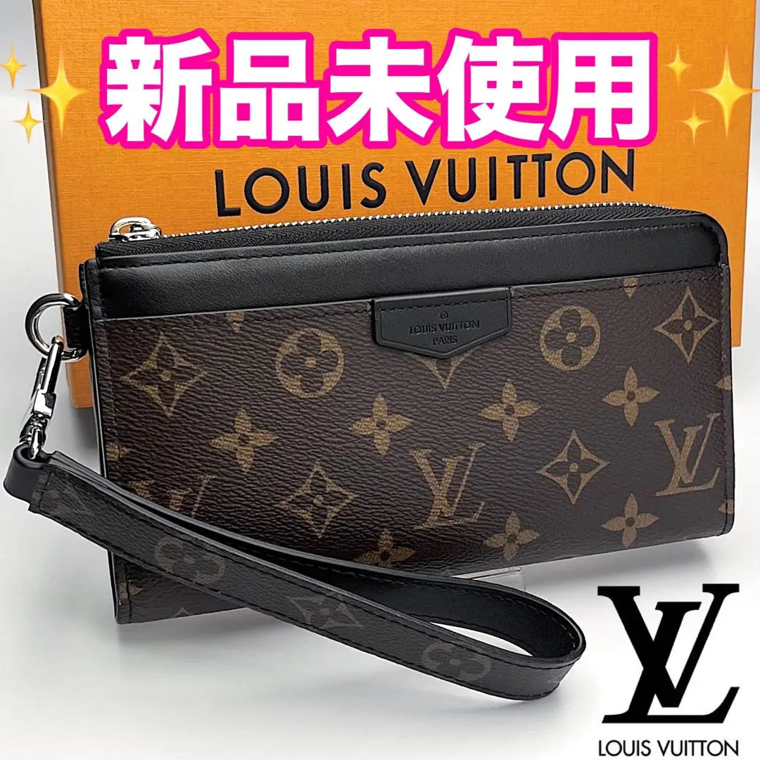 Bolso Louis Vuitton Zippy Dragonne Monogram Macather Producto genuino garantizado 2469