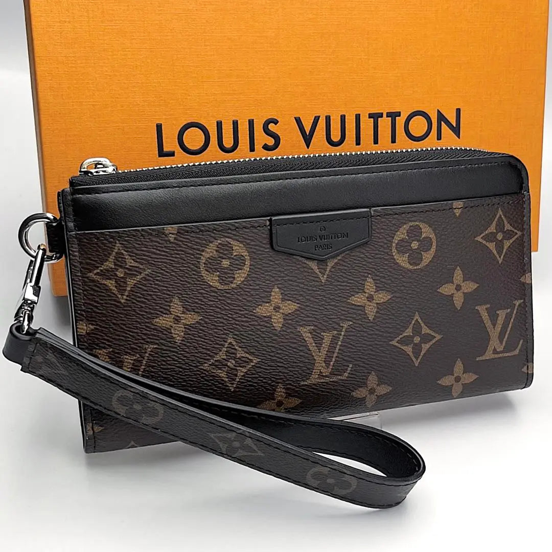 Bolso Louis Vuitton Zippy Dragonne Monogram Macather Producto genuino garantizado 2469