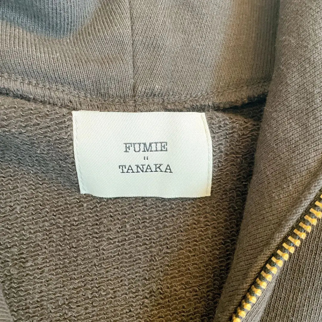 FUMIE=TANAKA Half Zip Sweat Vest