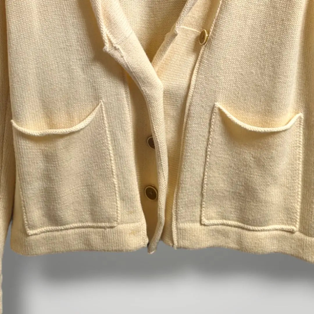 [16] Banana Republic Half Button Long Sleeve Knit Cardigan Wool Blend