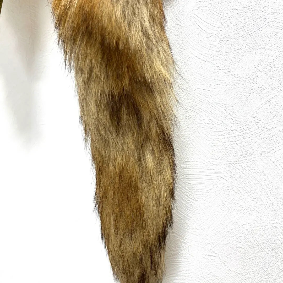 Light brown color mink scarf