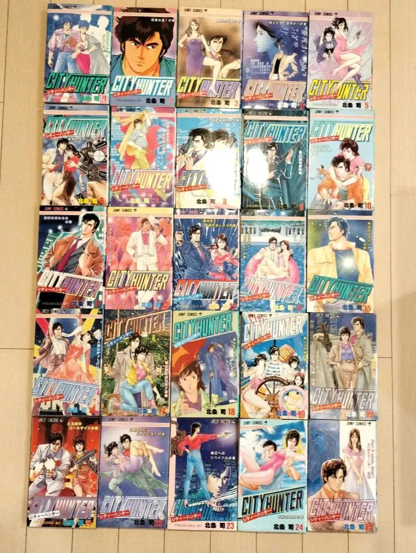 [First edition] City Hunter Volumes 1-25 Set