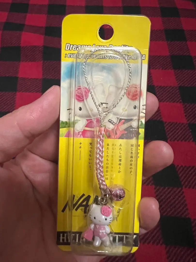 Rare! rare! Local Kitty Yazawa Ai NANA Collaboration Hello Kitty Strap