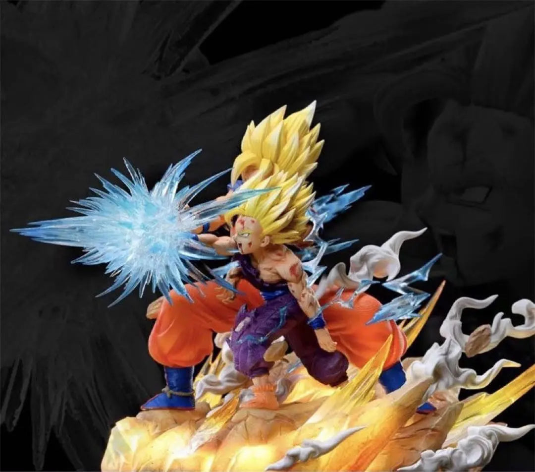 Figura de Dragon Ball de Ichiban Kuji, padre e hijo, Kamehameha