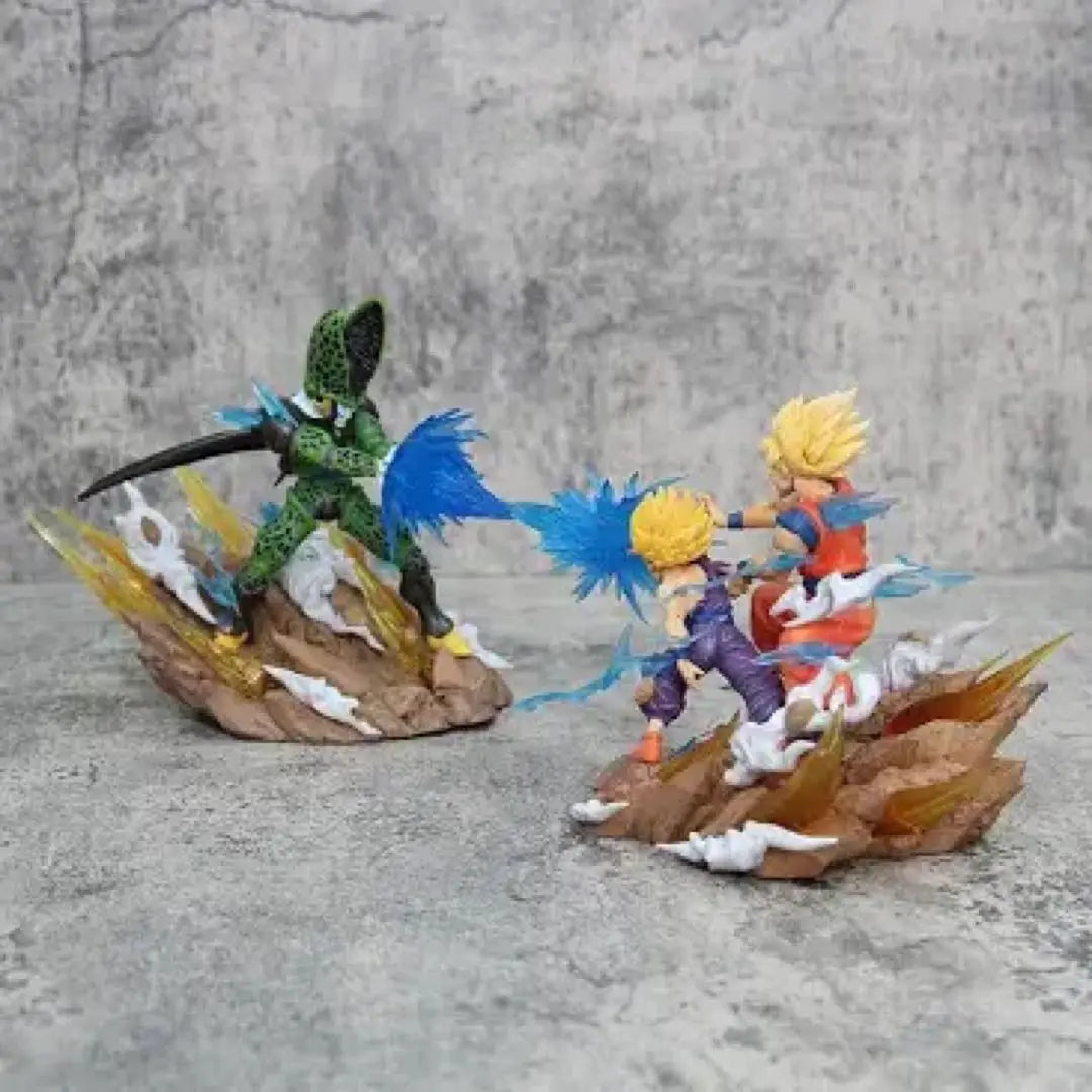 Figura de Dragon Ball de Ichiban Kuji, padre e hijo, Kamehameha