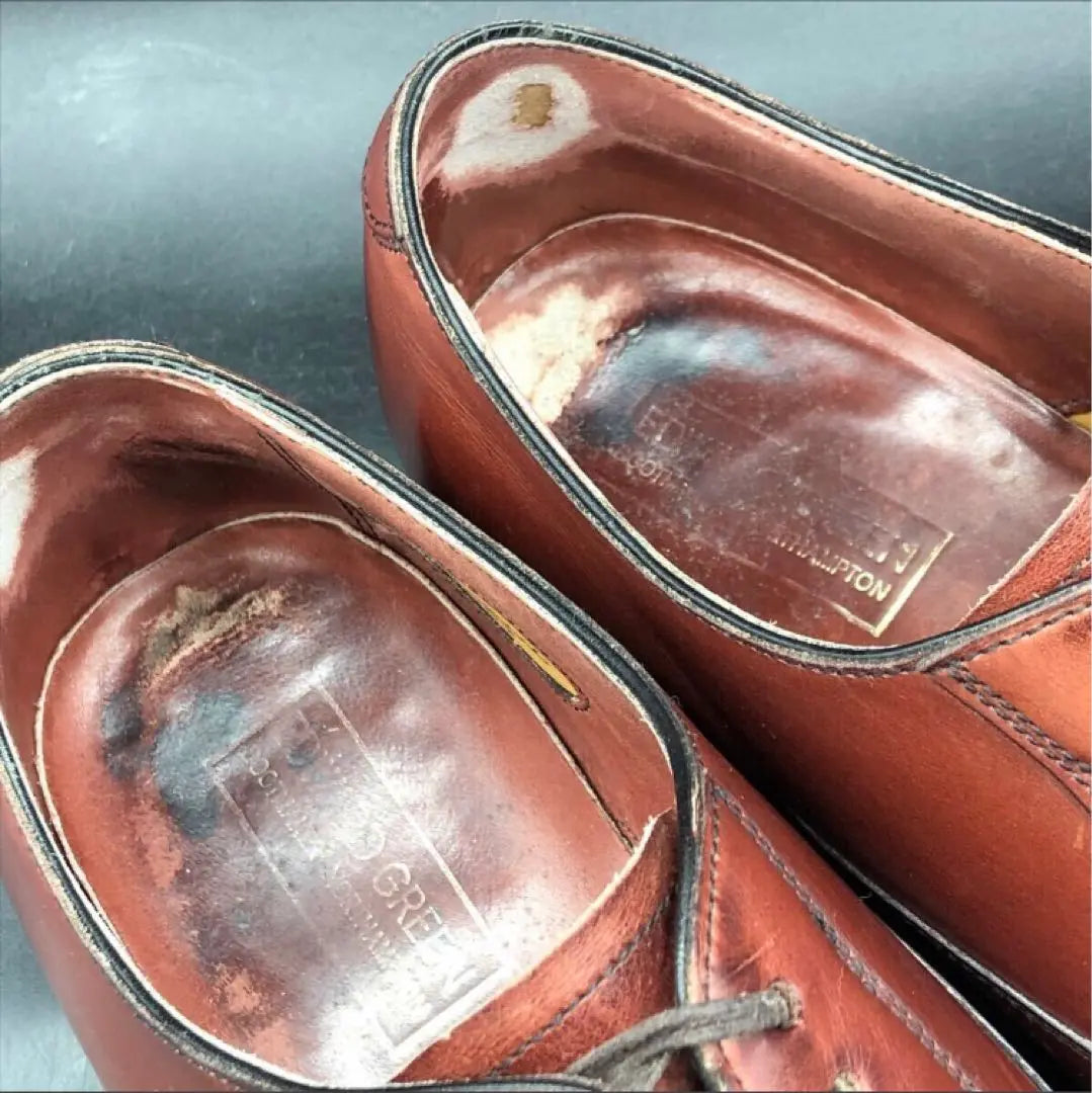 M3608 EDWARD GREEN Leather Shoes 606 Last 5.5 D | M3608 EDWARD GREEN レザーシューズ606ラスト 5.5 D