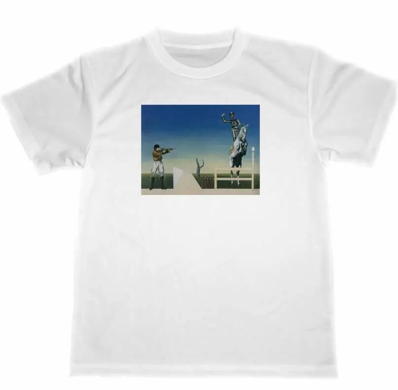 A self-sensual expression that cuts the line of reality Koga Harue Dry T-shirt Surrealist