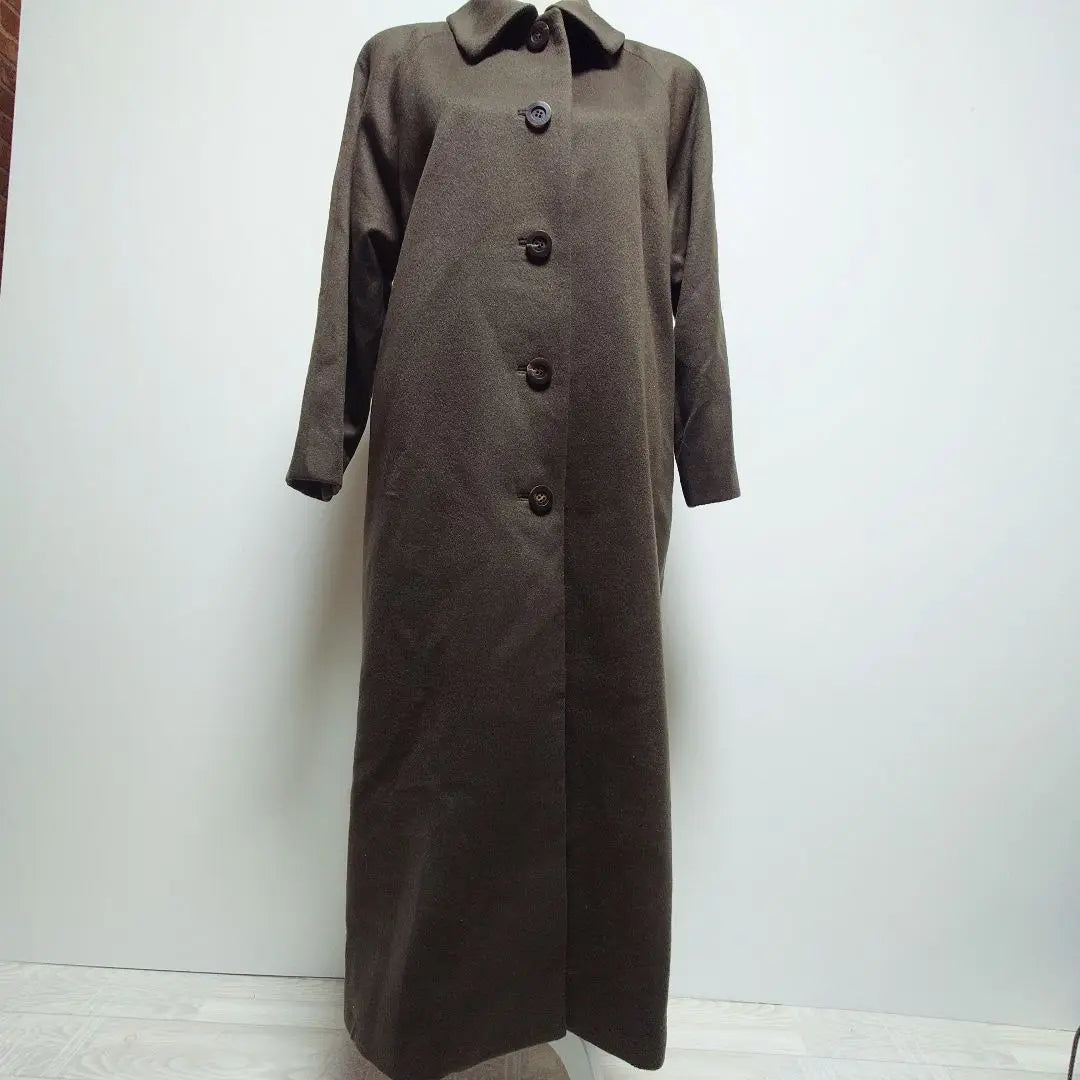 Good condition GIANNI LO GIUDICE long coat cashmere 100tct7