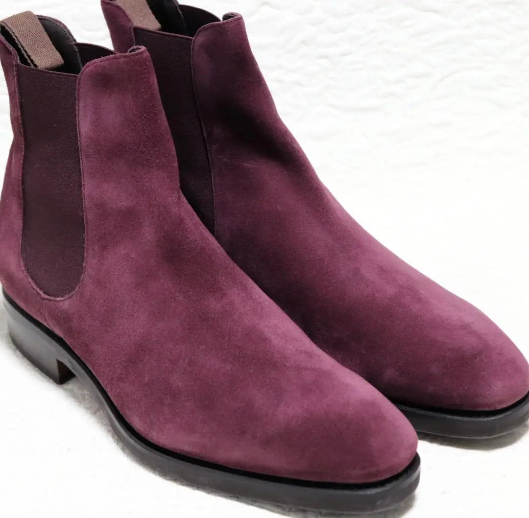 New box included [Carmina] Suede Side Gore Chelsea Boots 26.5cm