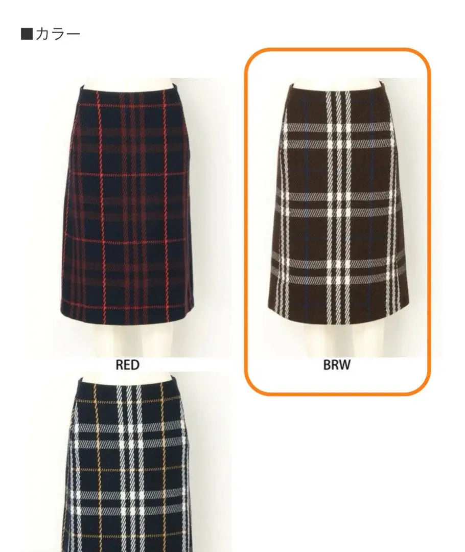 ✨️Good condition✨️Mila Owen Checked Wool Skirt