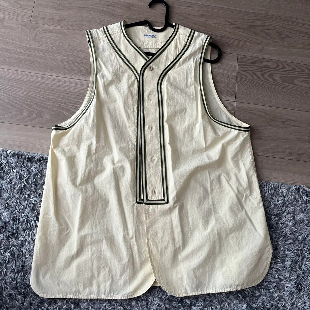 BEAMS BOY Pastel Yellow Vest