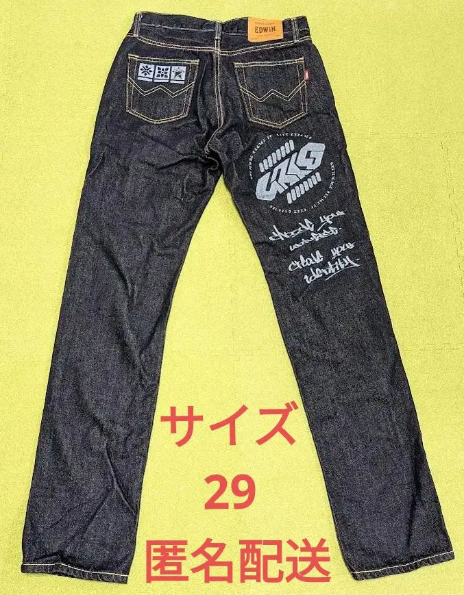 [Rare] EDWIN x NGS PSO2 Collaboration Denim Pants 403 | 【レア】 EDWIN×NGS PSO2 コラボ デニム パンツ 403