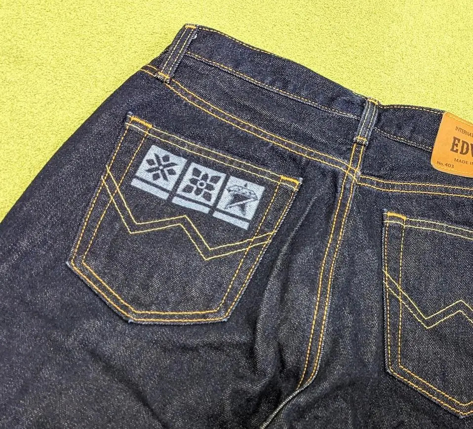 [Rare] EDWIN x NGS PSO2 Collaboration Denim Pants 403