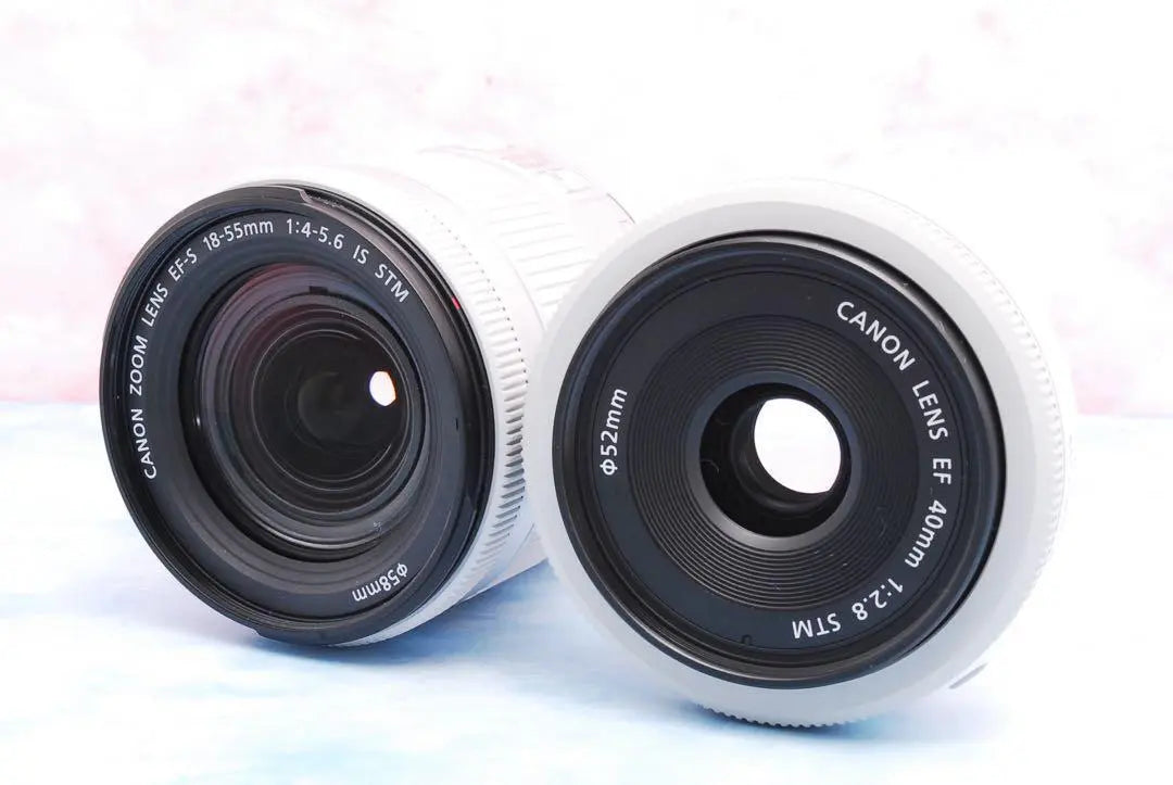 Stylish white & superb condition & double lens☆Cannon Kiss X7☆SLR camera | お洒落なホワイト＆極美品＆Wレンズ☆キャノン Kiss X7☆一眼レフカメラ