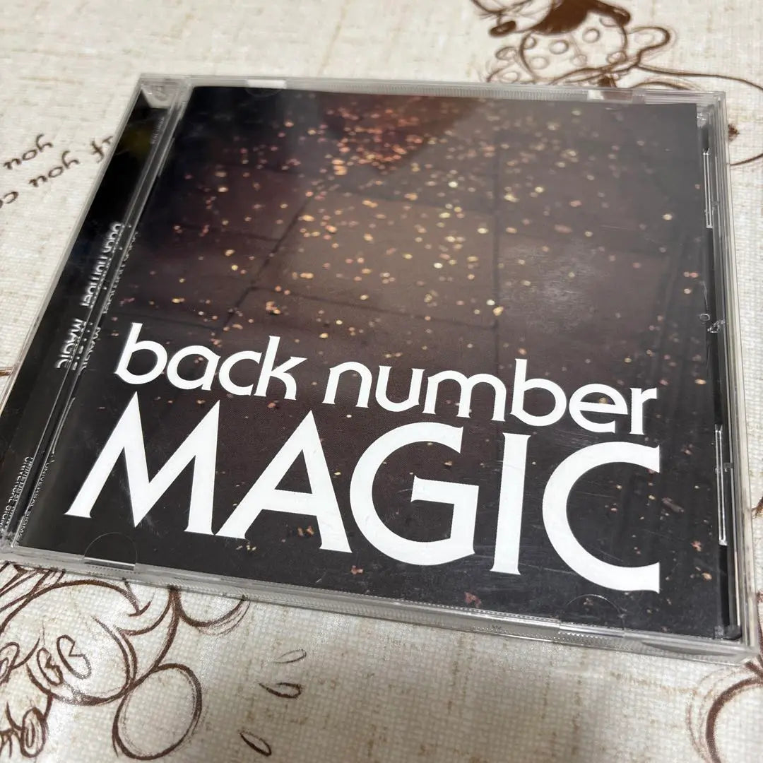 【Customer purchase】back number MAGIC アルバム