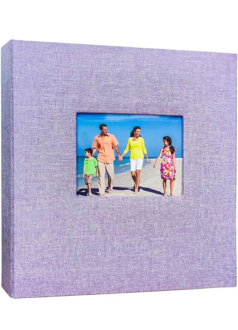 Album Photo Album Up to 600 Photos Purple Large Capacity Baby Gift DIY