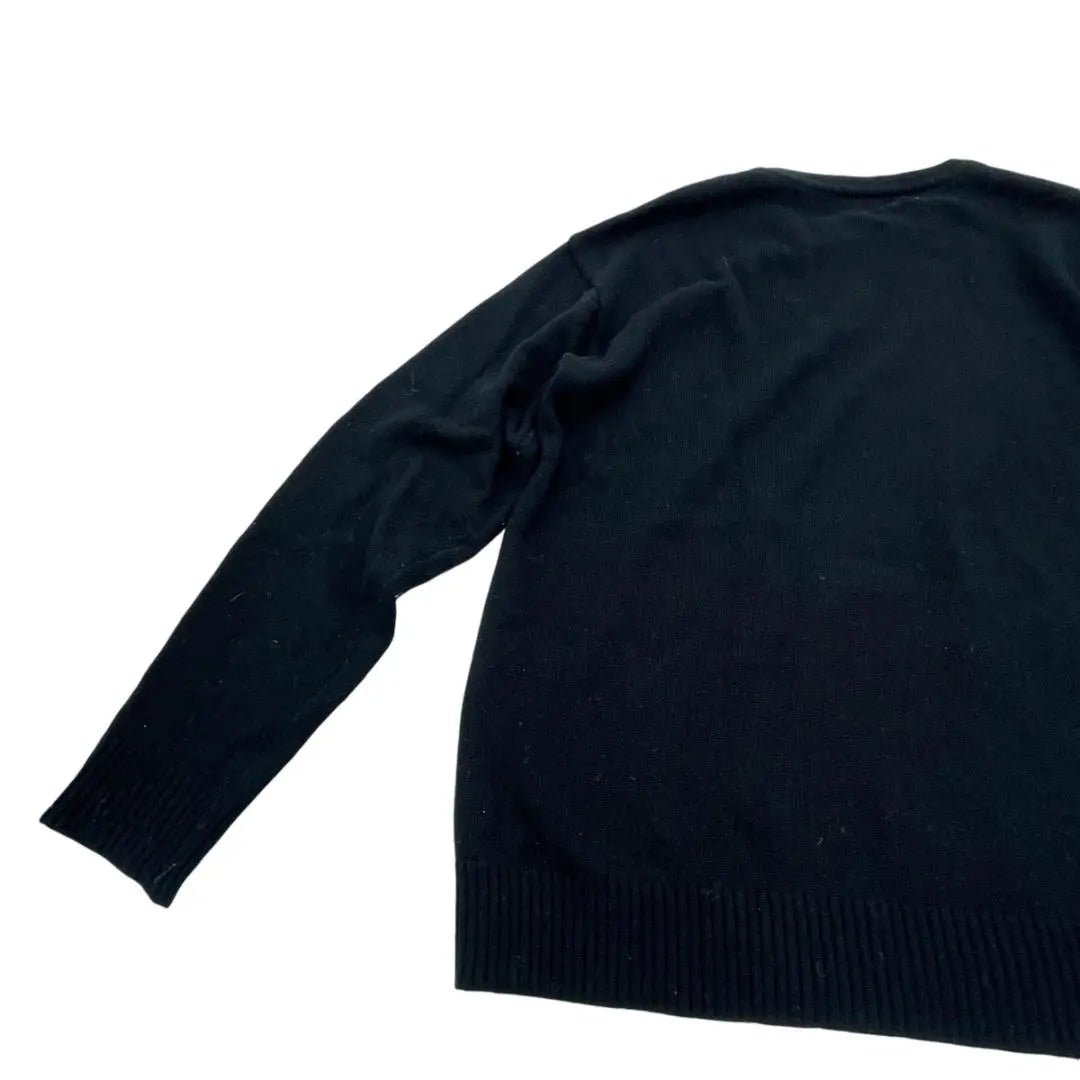 Fendi FENDI Knit Navy Sweater Wool Hombre equivalente L | フェンディ FENDI ニット ネイビー セーター ウール メンズL相当