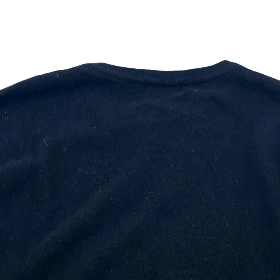 Fendi FENDI Knit Navy Sweater Wool Hombre equivalente L | フェンディ FENDI ニット ネイビー セーター ウール メンズL相当