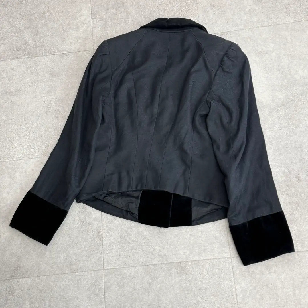 [Rare] Vivienne Westwood Velour Switchable Jacket Made in Italy