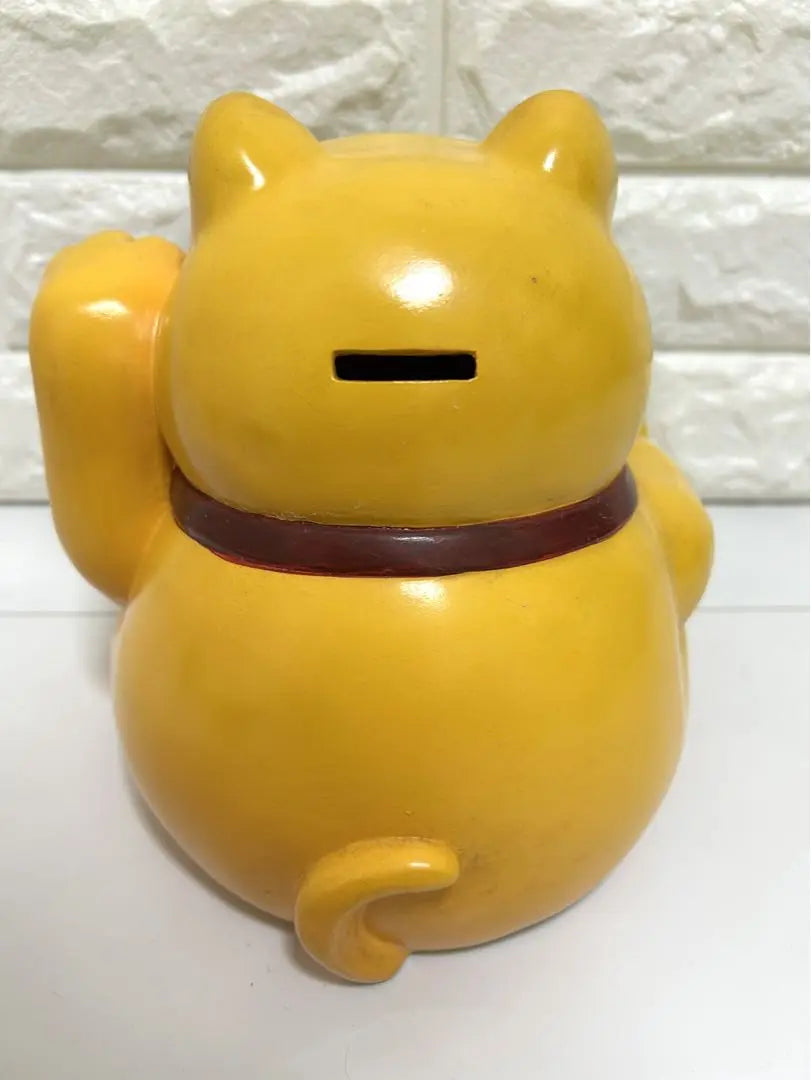 [Good Luck] Maneki Neko - Improve your luck Interior 28cm Yellow with crystal