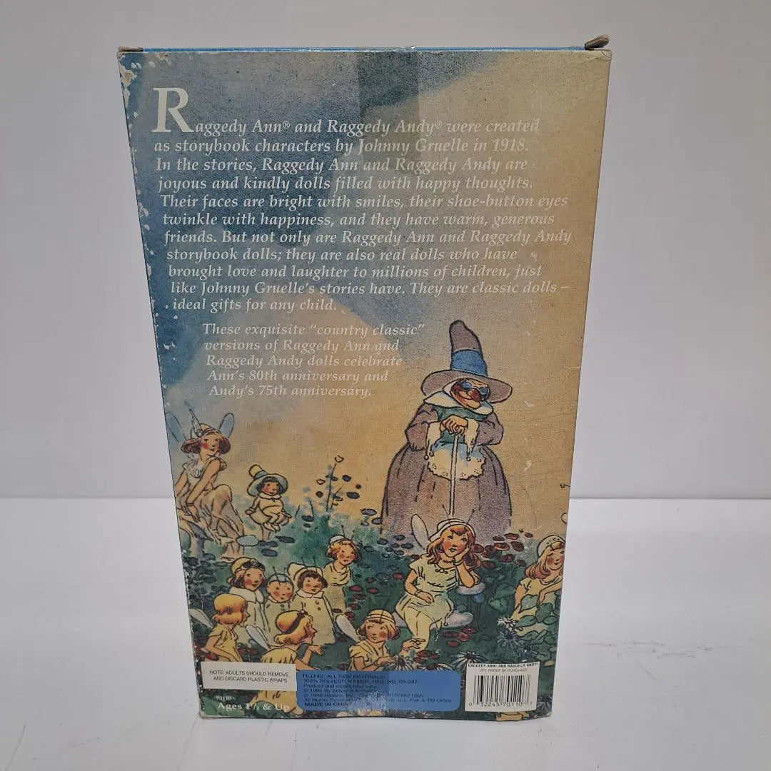 Ragadian & Andy Story Book Memorial Pair Doll Doll Vintage