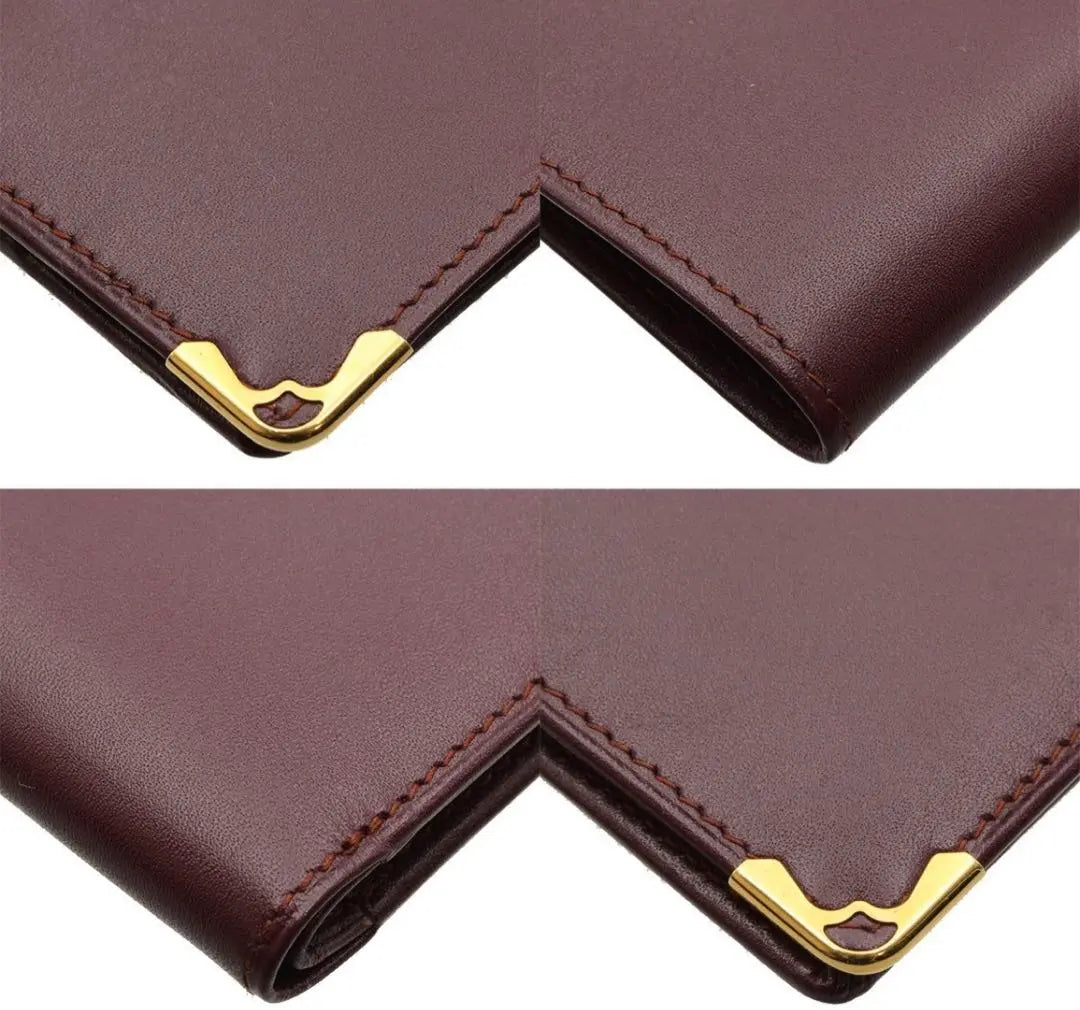 Nuevo juego de billetera y monedero plegable Cartier Mastline C2187