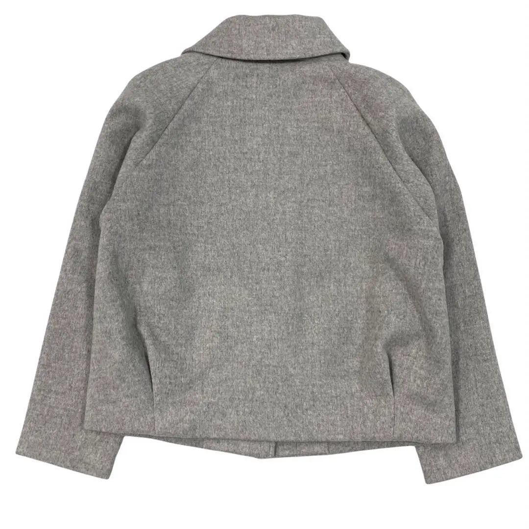 Beautiful condition AMACA wool short coat for women 44 grey