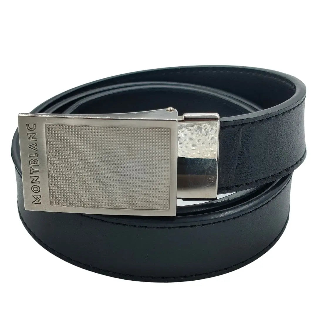 Montblanc Respect Nero Bagle Belt Leather Black