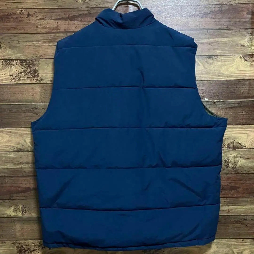 7334 Used clothing Heavy vest Padded vest Cold protection Outerwear Button 2XL