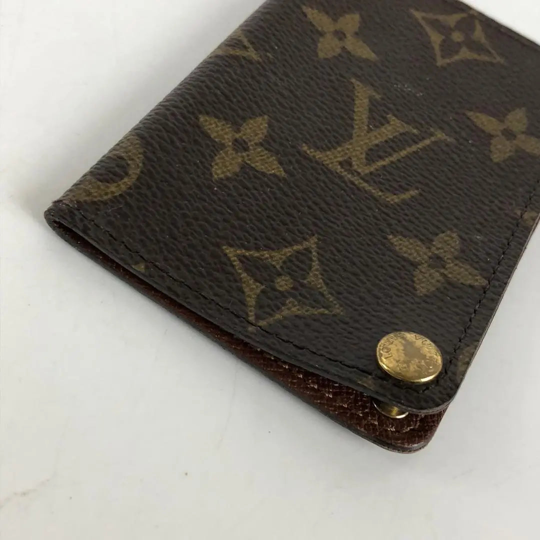 LOUIS VUITTON Louis Vuitton Pression Card Case Monogram