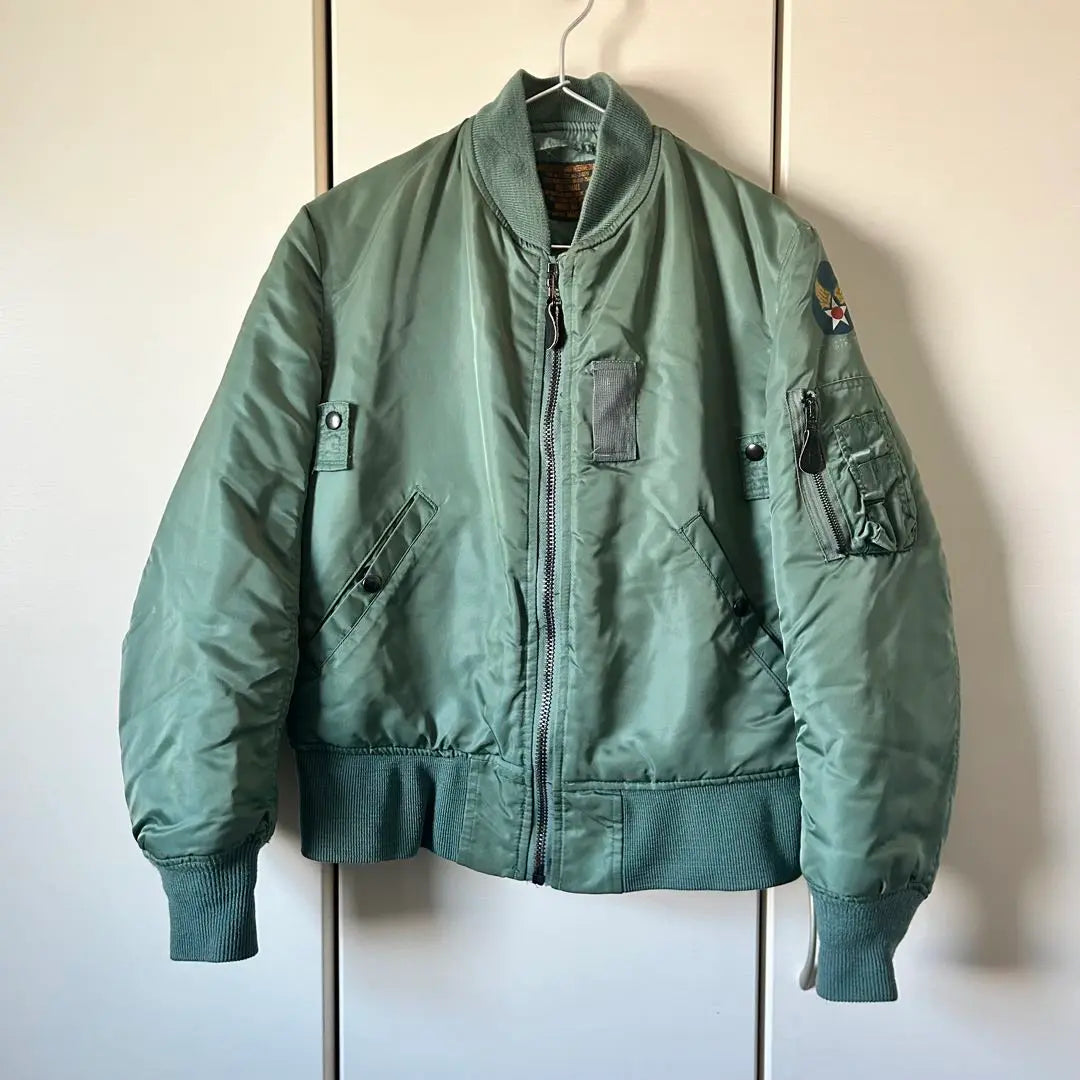 weintraub bros MA-1 USA made sage green ALPHA