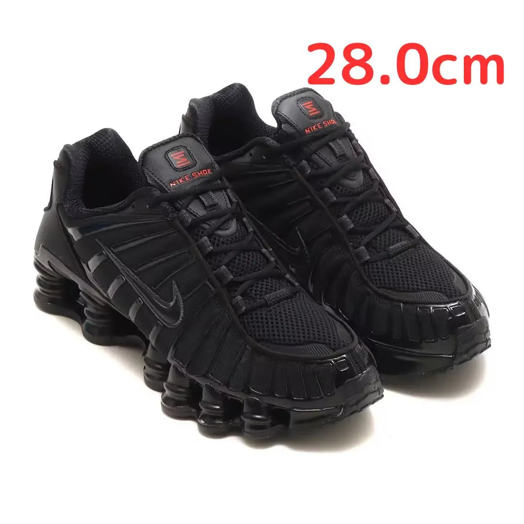 Nike Shox TL para mujer en negro y naranja Max