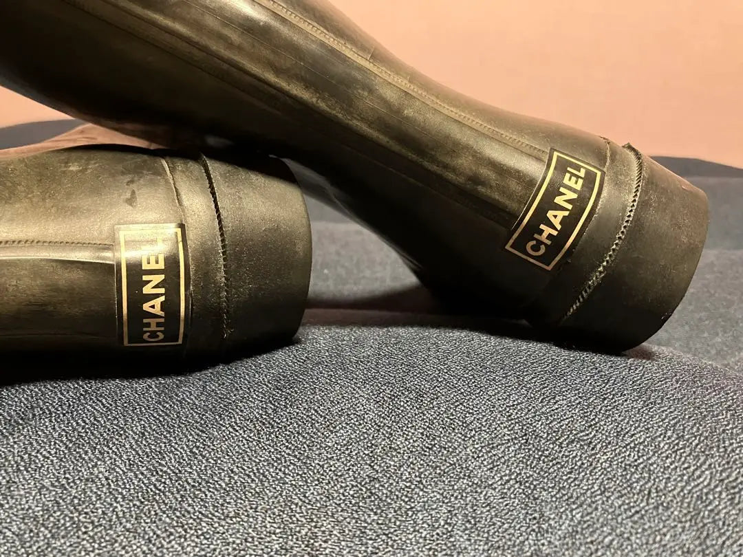 Chanel CHANEL 94 vintage Claudia rain boots | シャネルCHANEL94年ヴィンテージ　クラウディア着用レインブーツ