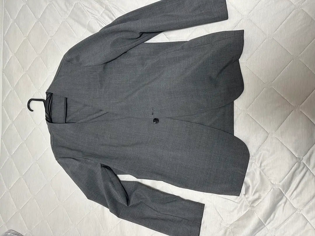 SOFNET. Chaqueta Gris Sin Color Talla M | SOFNET. グレー ノーカラージャケット Mサイズ