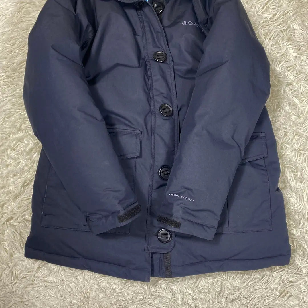 Columbia Down Coat Navy 2way Size S