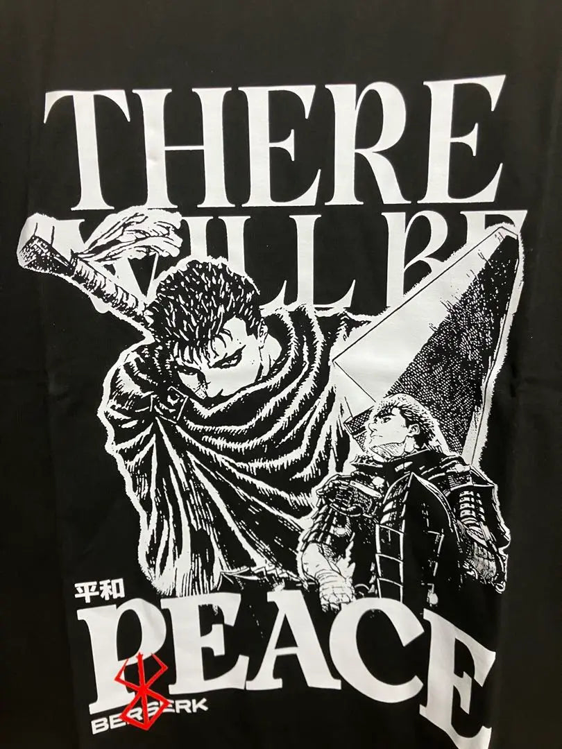 Berserk Guts T-shirt XL size Brand new, unused, thick, black