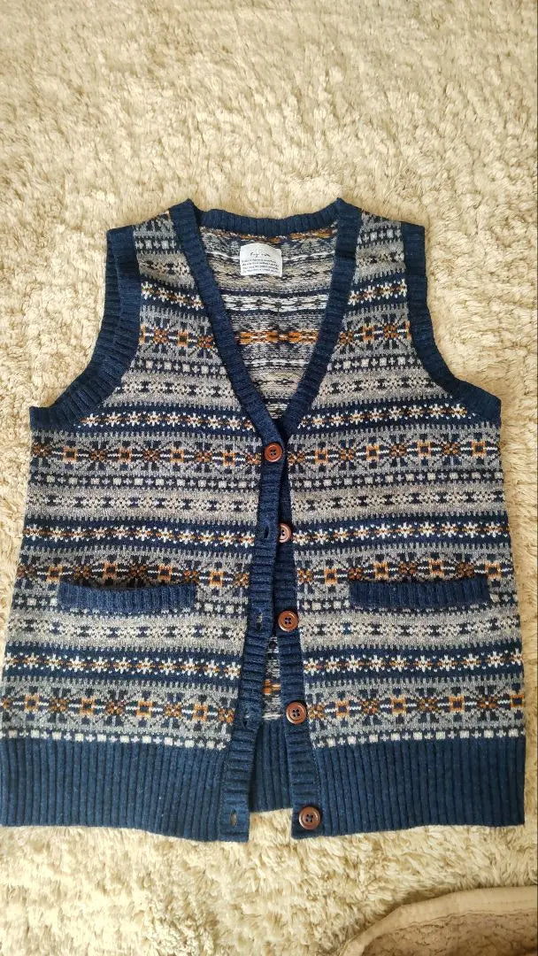 Rugsista wool vest