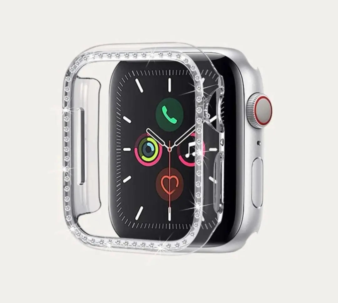 [Nuevo/Envío incluido] Funda protectora para Apple Watch de 40 mm sin usar, 1 fila de piedras