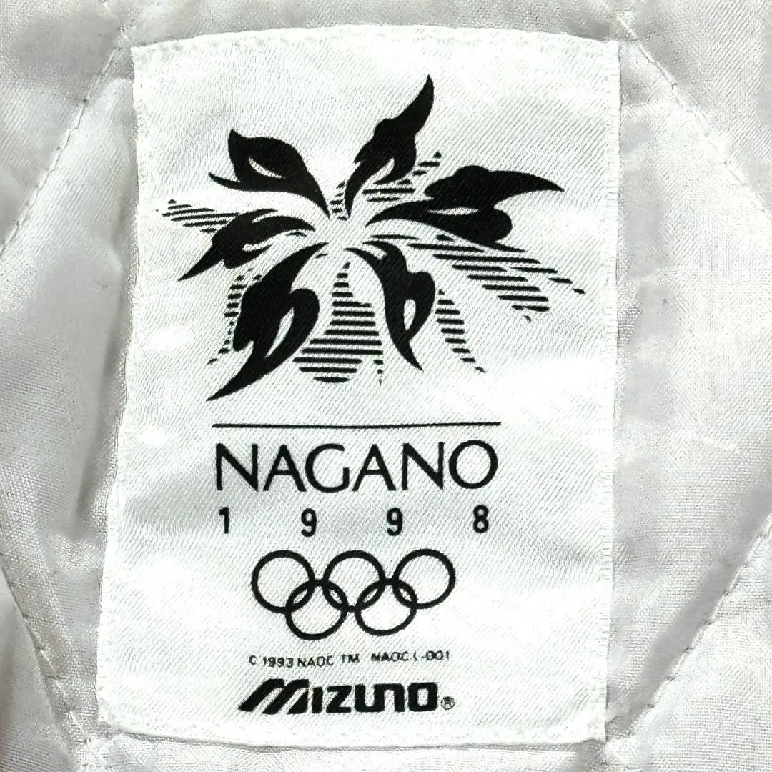 ★ Belleza ★ Mizuno Mizuno Retro Nagano Olympics Jumper Rojo F