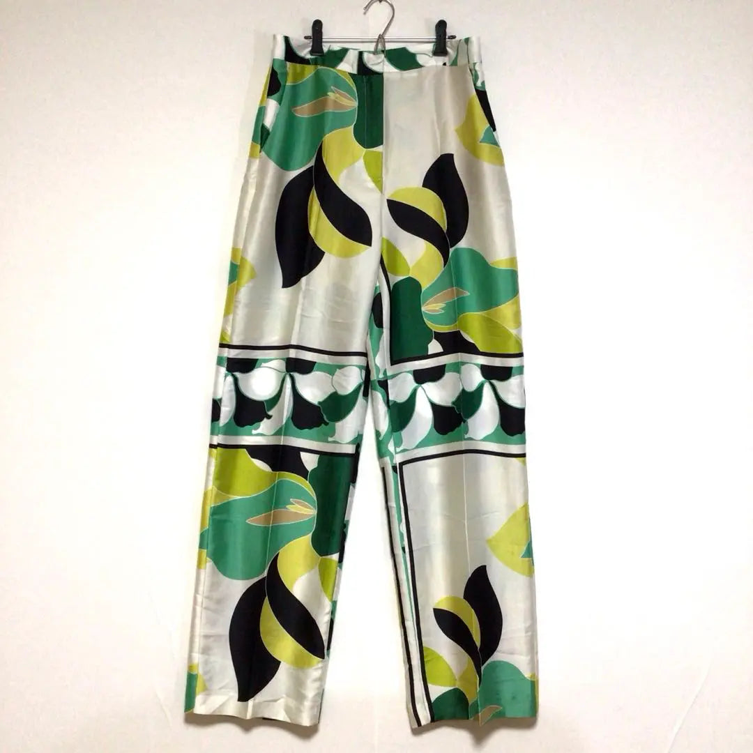 ZARA All-over Pattern Art Design Pants Multi M