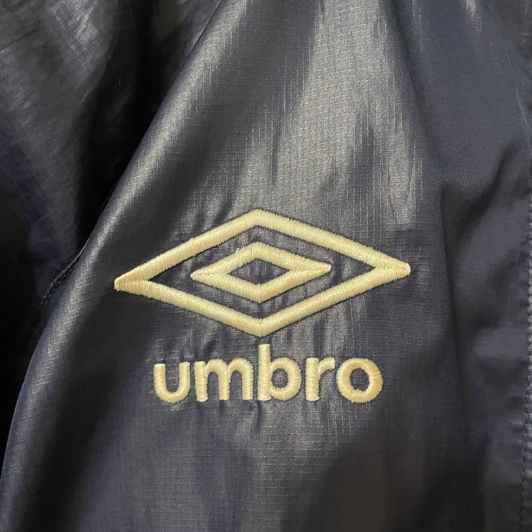 umbro nylon jacket mountain parka convenience store navy yellow green embroidery